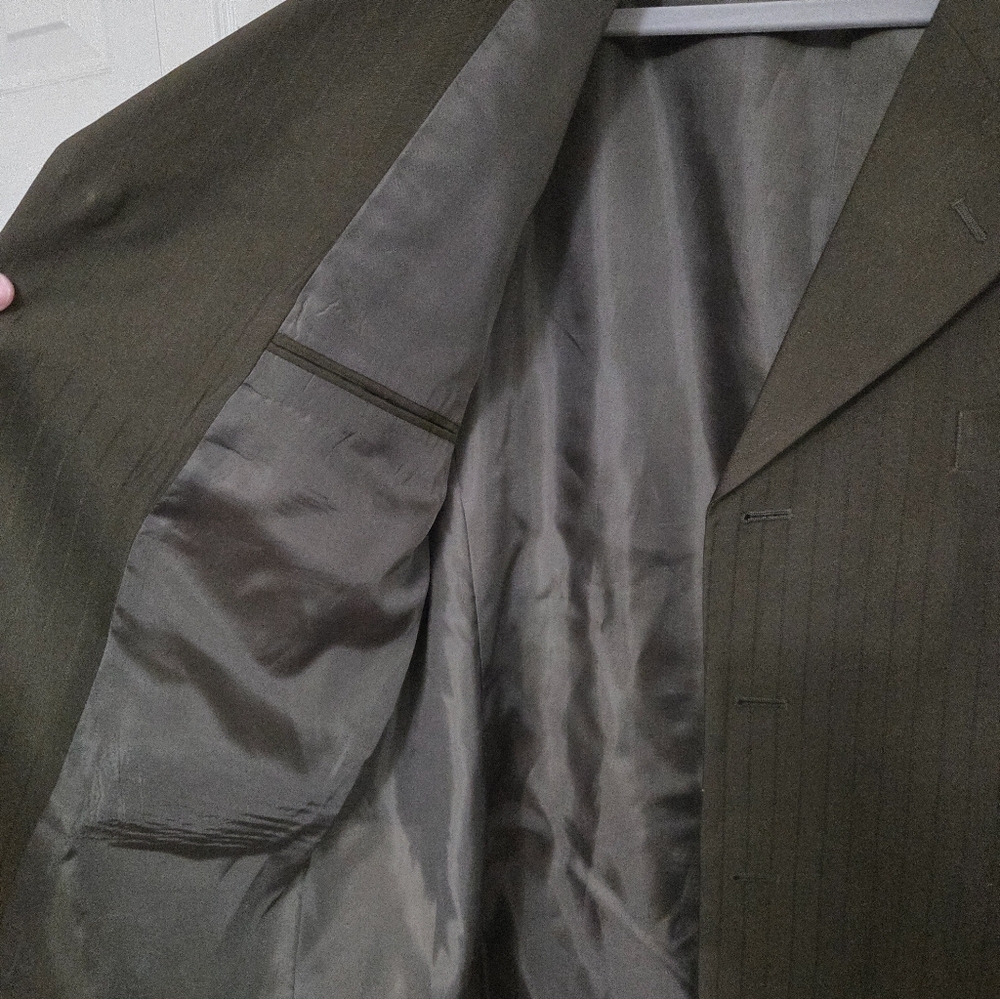 Luighi Balini Dark Olive Green Suit - Picture 3 of 14